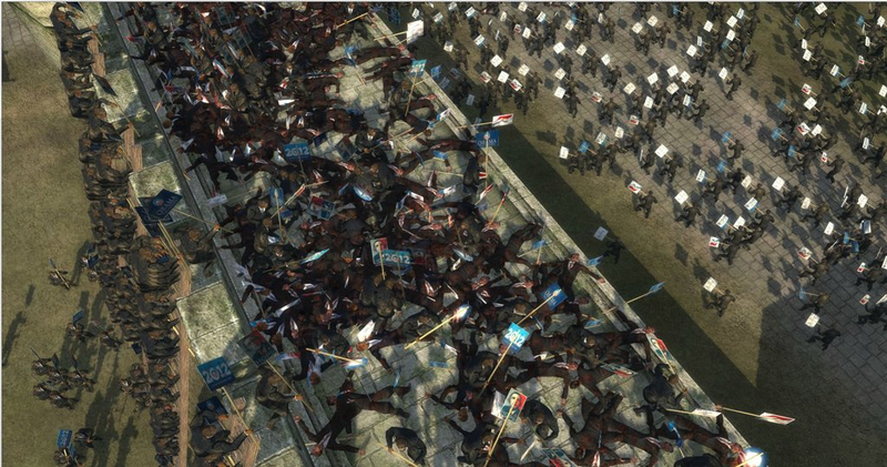 Illustration for article titled Hundreds of Obamas and Romneys Go To War In This Ridiculous-Looking Mod